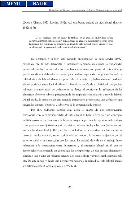 El Síndrome de Burnout en organizaciones policiales - Biblioteca ...