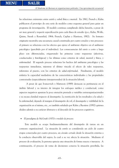 El Síndrome de Burnout en organizaciones policiales - Biblioteca ...