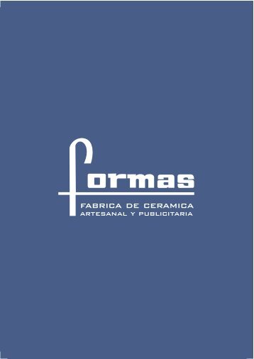 Descargar catalogo - Ceramica Formas