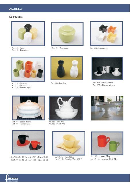 Descargar catalogo - Ceramica Formas