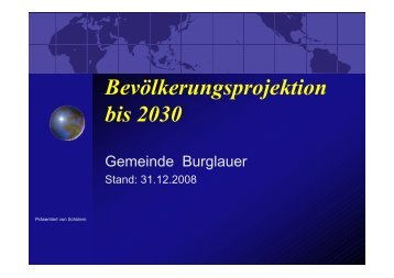 Bevölkerungsprojektion bis 2030 - Landkreis Rhön-Grabfeld