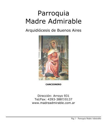 Parroquia Madre Admirable - Ciencia y Fe