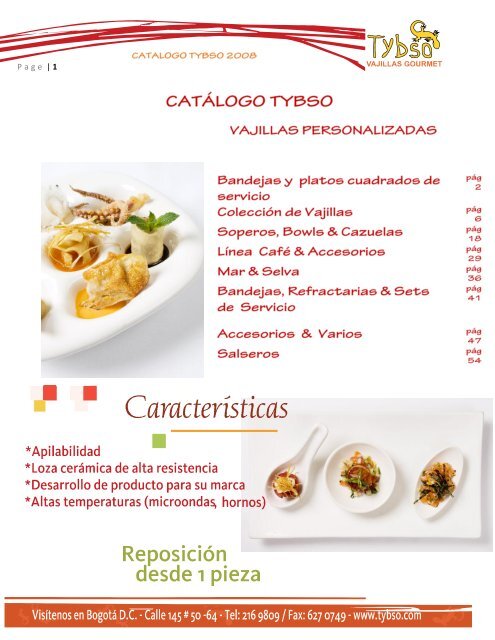 Catálogo - tybso