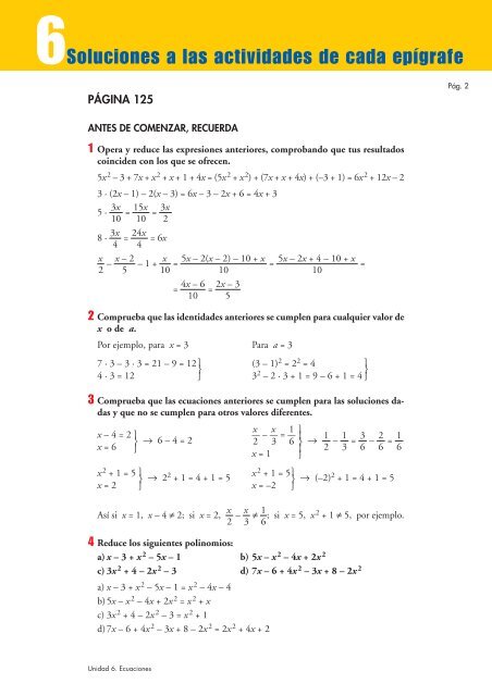 Ecuaciones - Cepasanfrancisco.edurioja.org