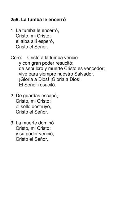 1. Agnus Dei Aleluya, aleluya. Nuestro Dios, Salvador, reina hoy ...