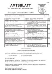 Amtsblatt im pdf-Format zum download - Landkreis Rhön-Grabfeld