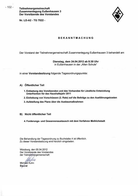 Amtsblatt im pdf-Format zum download - Landkreis Rhön-Grabfeld