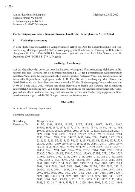 Amtsblatt im pdf-Format zum download - Landkreis Rhön-Grabfeld