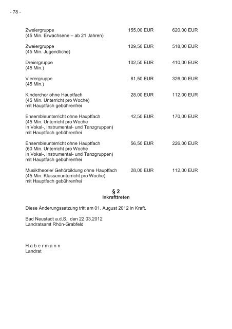 Amtsblatt im pdf-Format zum download - Landkreis Rhön-Grabfeld