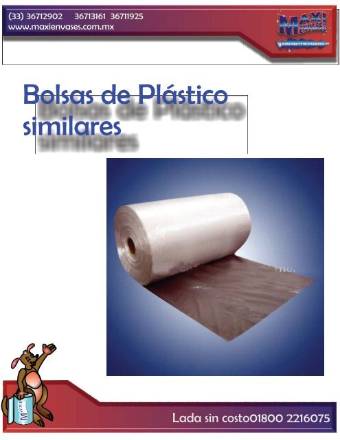 bajar catalogo de productos - Maxi Envases