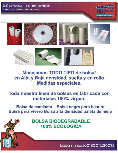 bajar catalogo de productos - Maxi Envases