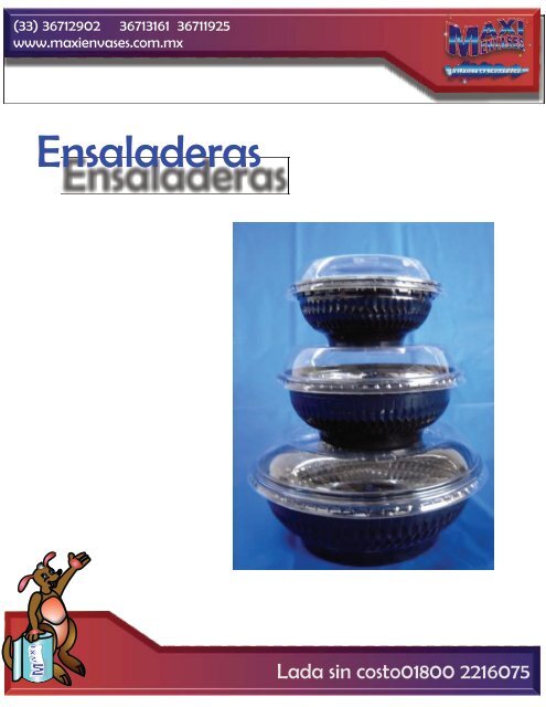 bajar catalogo de productos - Maxi Envases