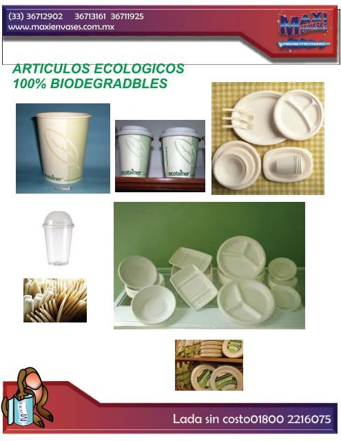 bajar catalogo de productos - Maxi Envases