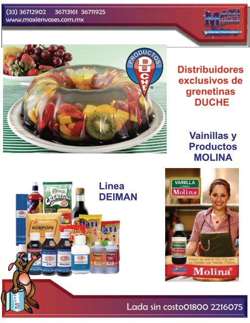 bajar catalogo de productos - Maxi Envases