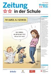 Zeitung in der Primarschule (Abschlussausgabe WB) - Rhone.ch