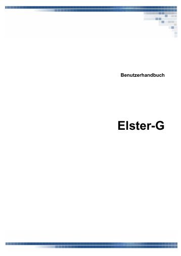 Die ELSTER-Datenbank - rhv GmbH