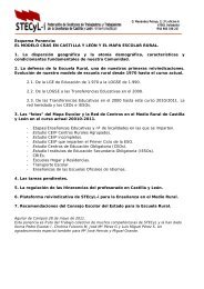 El modelo CRAS en Castilla y León y - Confederación de STES