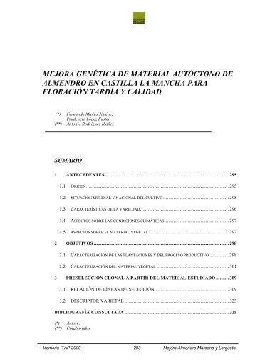 16.Mejora genetica almendro.pdf - Itap.es