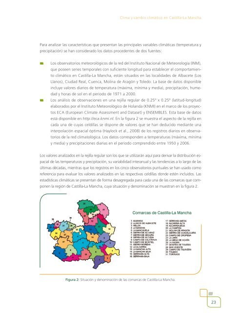 Capítulo 1. Clima y cambio climático en Castilla-La Mancha