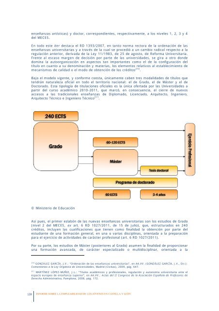 La empleabilidad de los jóvenes en Castilla y León - Consejo ...