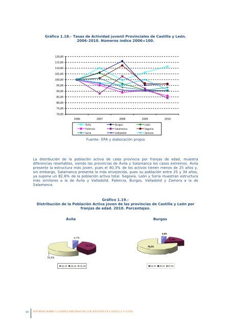 La empleabilidad de los jóvenes en Castilla y León - Consejo ...