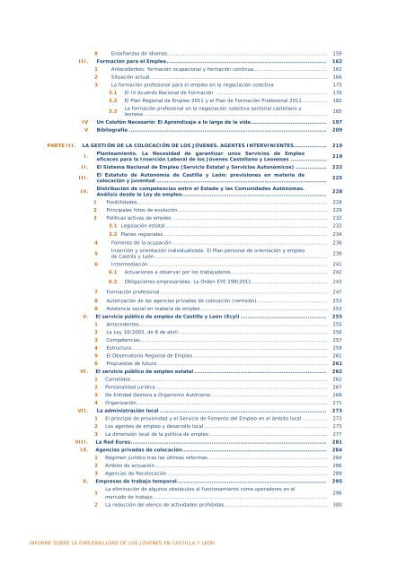 La empleabilidad de los jóvenes en Castilla y León - Consejo ...