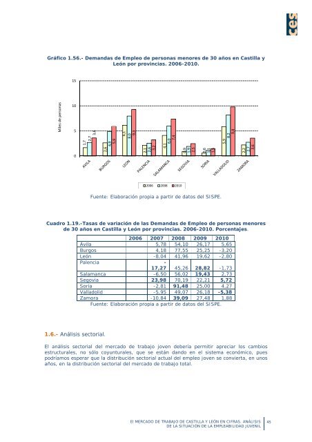 La empleabilidad de los jóvenes en Castilla y León - Consejo ...