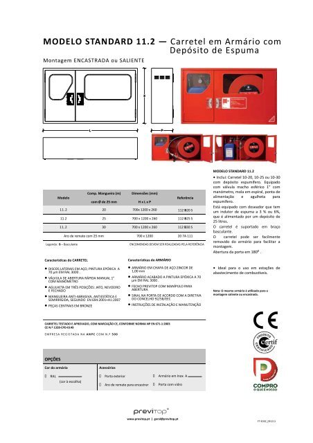 modelo high 11 - Previtop