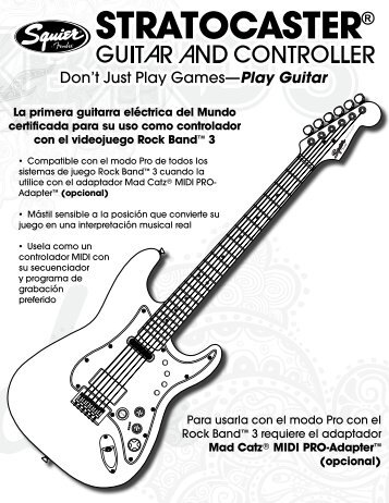 Mad Catz® MIDI PRO-Adapter - Fender