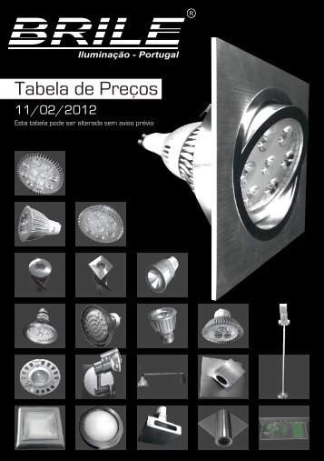 TABELA GERAL-11-02-2012 catalogo - Brile