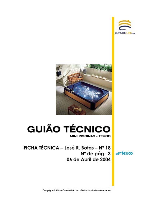 GUIÃO TÉCNICO - Construlink.com