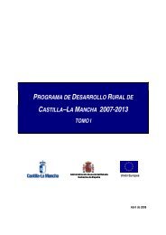 programa de desarrollo rural de castilla–la mancha 2007-2013 tomo i