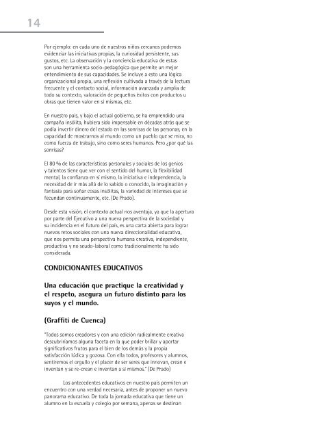 Volumen 4 - Artes - Universidad de Cuenca