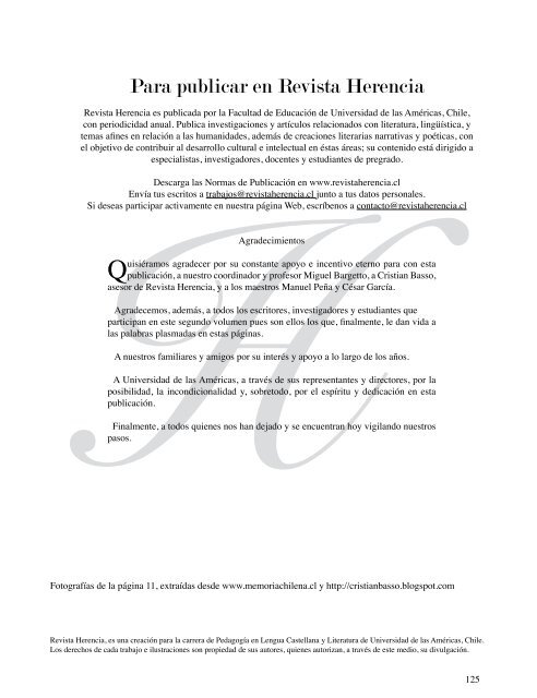 Revista Herencia, vol 2