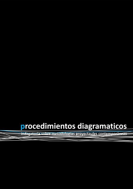 procedimientos diagramaticos - Facultad de Arquitectura