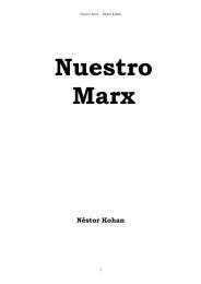 Nuestro Marx - Rebelión