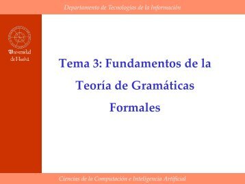 gramática formal