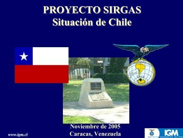 Proyecto SIRGAS – Situación de Chile