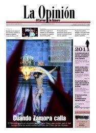 Suplemento Jueves 21 de abril - La Opinión de Zamora