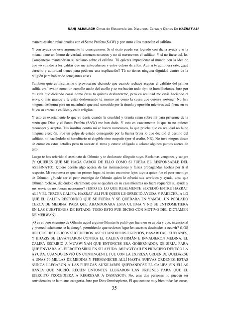 NAHJ ALBALAGH Cimas de Elocuencia Los Discursos, Cartas y ...