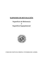 Elipsoide de revolución - Universidad de Almería