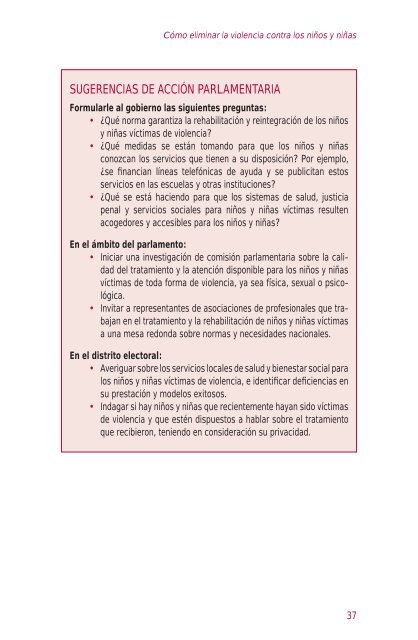 cómo eliminar la violencia contra los niños y niñas - Inter ...