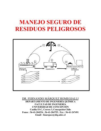 manejo seguro de residuos peligrosos - Universidad de Concepción