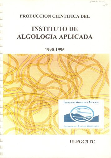 Instituto de algología aplicada - Acceda - Universidad de Las ...