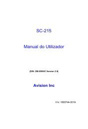 SC-215 Manual do Utilizador - Konica Minolta Printer Registration