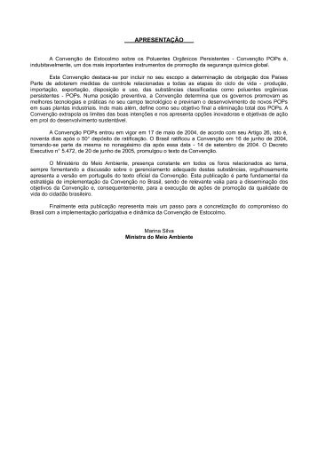 Convenção de Estocolmo sobre os Poluentes Orgânicos Persistentes