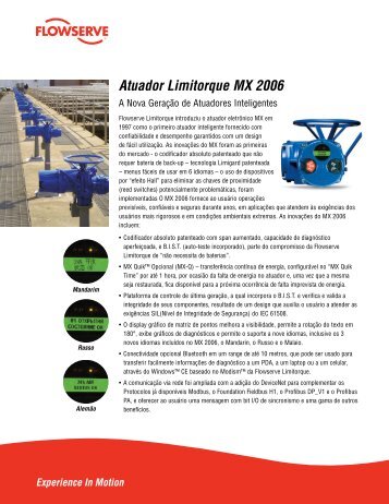 Atuador Limitorque MX 2006