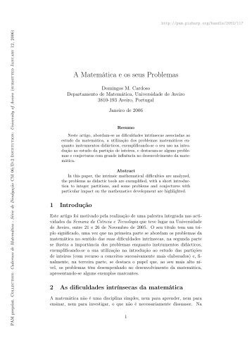 Full text (in Portuguese) - Sweet - Universidade de Aveiro