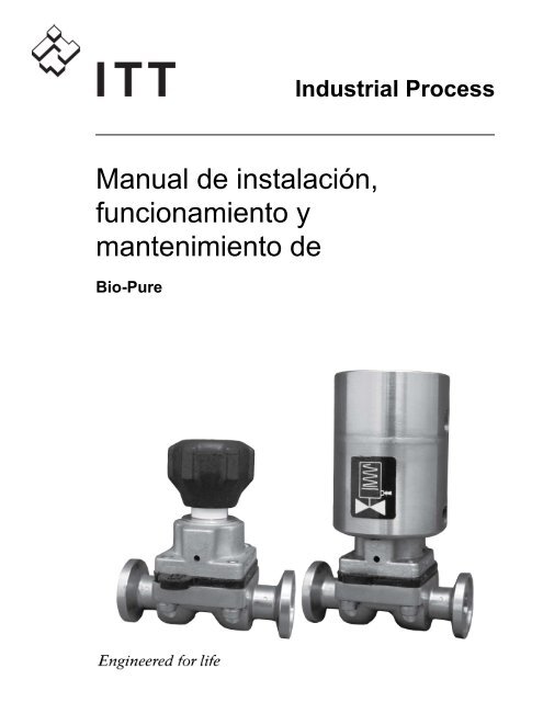 Manual de instalación, funcionamiento y mantenimiento de - Pure-Flo