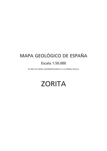 aquí - Instituto Geológico y Minero de España